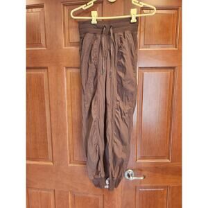lululemon athletica Brown Drawstring Jogger Leggings